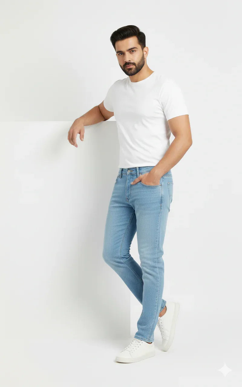 Men Slim Fit Jeans - Denim Spirits