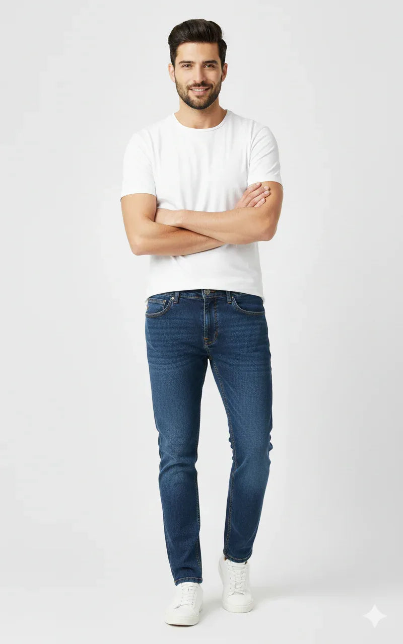 Men Slim Fit Jeans - Denim Spirits