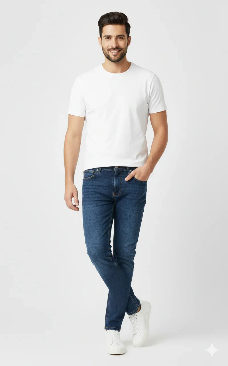 Men Slim Fit Jeans - Denim Spirits